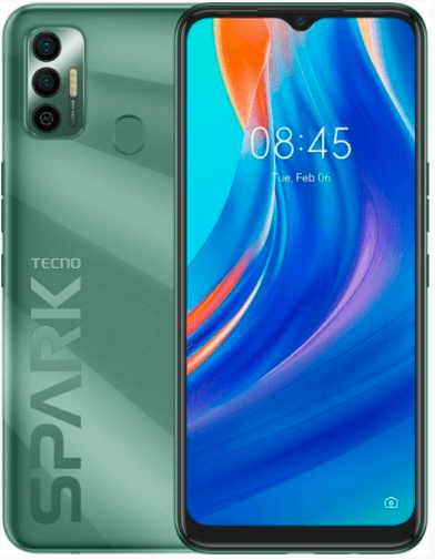 Smartphone TECNO Spark 7 - 64GB ROM / 3GB RAM - 16MP+8MP - 5000mAh - Androide 11 - 13 Mois Garantie